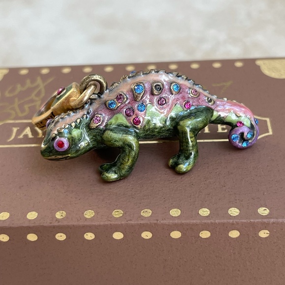 Jay Strongwater Jewelry - Jay Strongwater Chameleon Charm